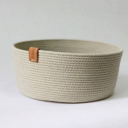 Корзина для хранения OLALA HOME Круглая открытая корзина