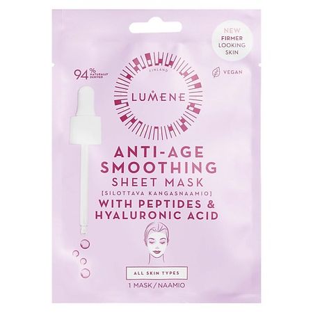 Маска для лица LUMENE Разглаживающая антивозрастная тканевая маска Anti-Age Smoothing