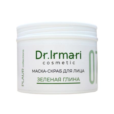 Маска для лица DR.IRMARI COSMETIC Маска-скраб для лица Зелёная глина