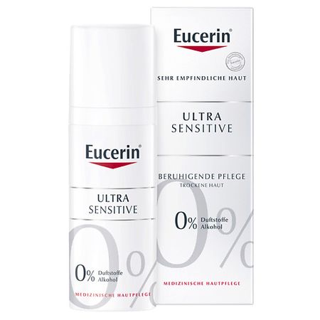 Крем для лица EUCERIN Успокаивающий крем для чувствительной сухой кожи UltraSensitive