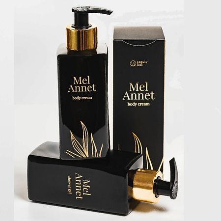 Набор средств для ухода за телом BEAUTY365 Набор гель для душа и лосьон для тела MelAnnet