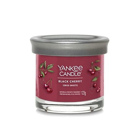 Свеча ароматическая YANKEE CANDLE Ароматическая свеча Signature маленькая  Black Cherry
