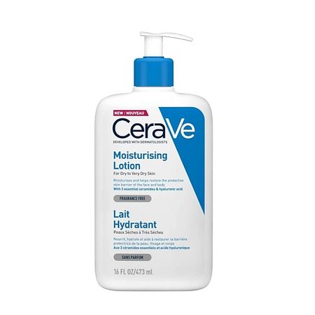 Лосьон для тела CERAVE Лосьон увлажняющий с церамидами For Dry to Very Dry Skin для очень сухой кожи