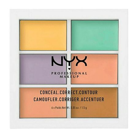 Корректор для лица NYX Professional Makeup NYX PROFESSIONAL MAKEUP Палетка цветокорректирующих консилеров Color Correcting Palette