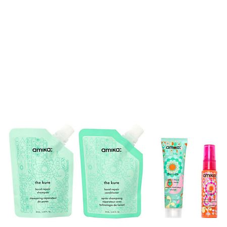 Набор для ухода за волосами AMIKA Набор Rescue Team Hair Routine Trial Set