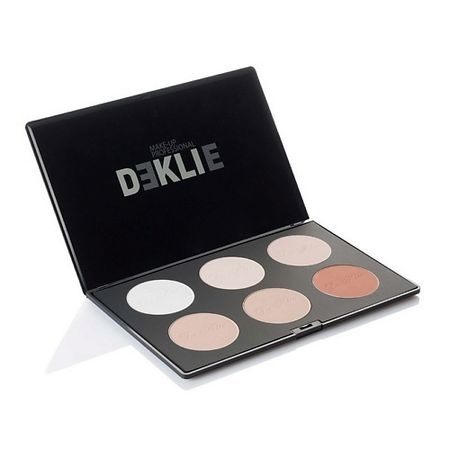 Палетка DE KLIE Компактная пудра-палитра краски акварельные 12 ов палитра луч