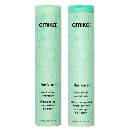 Набор для ухода за волосами AMIKA Набор The Kure Strength Repair Shampoo and Conditioner Bundle