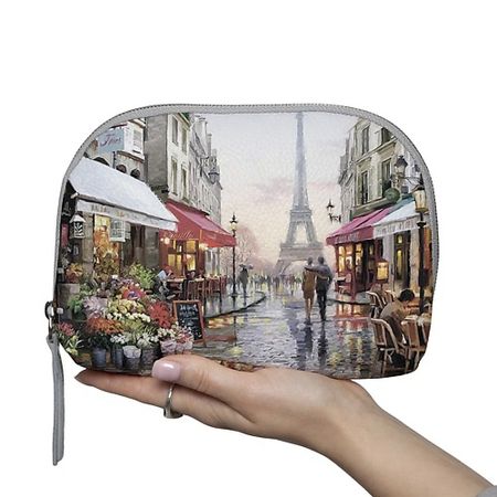 Косметичка МАХАОН Косметичка женская большая кожаная большая раскраска по цифрам веселая стройка 90х60 см