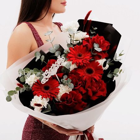 Букет живых цветов БУКЕТНАЯ ЛАВКА Роскошный букет