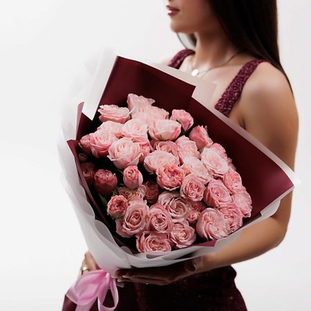 Букет живых цветов БУКЕТНАЯ ЛАВКА 11 Кустовых