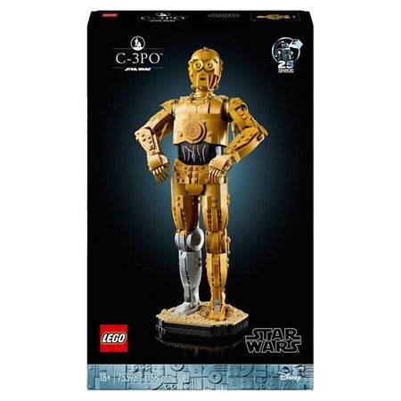 Набор детский LEGO Конструктор SW C-3PO lego speed champions гиперкар bugatti centodieci 291 деталь 77240