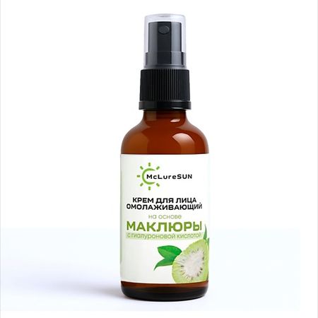 Крем для лица MCLURESUN Крем для лица омолаживающий с маклюрой и гиалуроновой кислотой