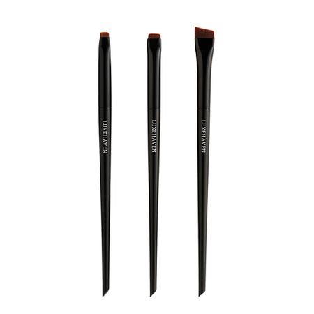 Кисть для бровей LUXEHAVEN Кисти для бровей и стрелок кисти 5 шт коза hatber