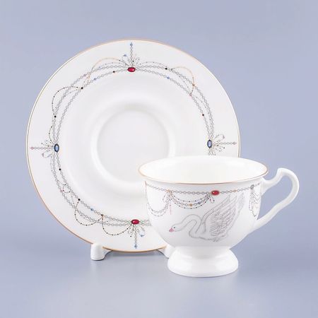Набор посуды ИМПЕРАТОРСКИЙ ФАРФОРОВЫЙ ЗАВОД Чашка с блюдцем 