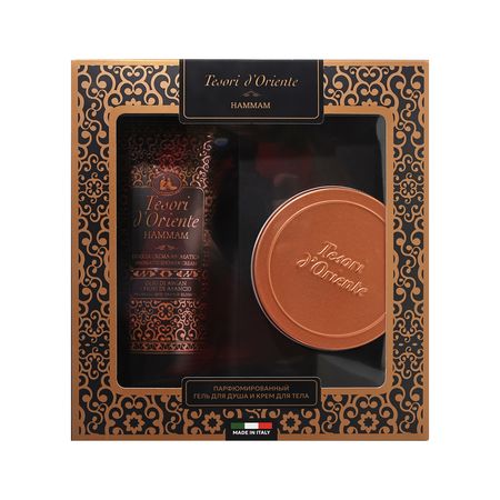 Подарочный набор жен. TESORI DORIENTE ХАММАМ Крем для тела 300 мл + Гель для душа 250 мл душа после смерти