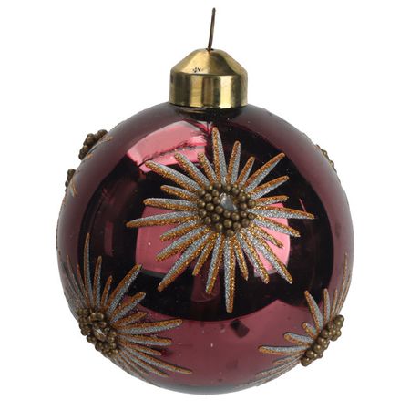 шар MAXIJOY 80мм стекло коричневый