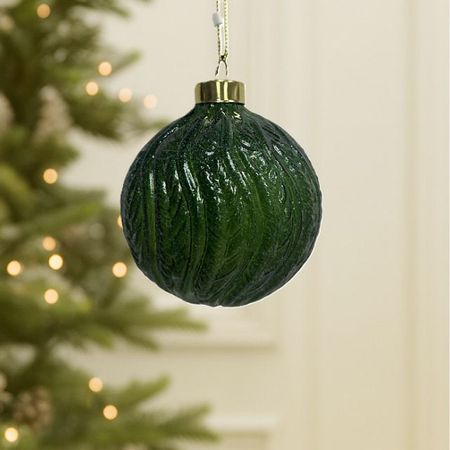 шар MAXIJOY Волны 80мм стекло зеленый