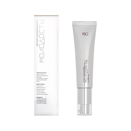 Крем тональный для лица RBG МОЛОДОСТЬ с натуральным эффектом тон 02 Светло-бежевый алексей александрович кузилин вторая молодость