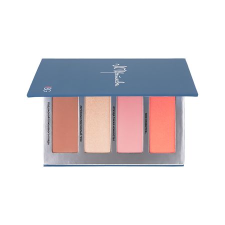 Палетка для контуринга лица RBG МАРИНА ЦВЕТАЕВА многофункциональная тон 02