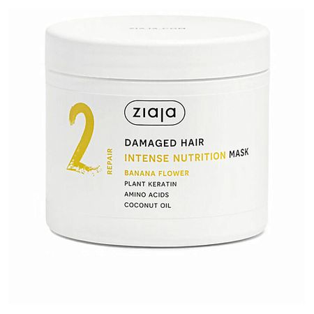 Маска для волос ZIAJA Питательная маска  PLANT ESSENTIALS Banana flower