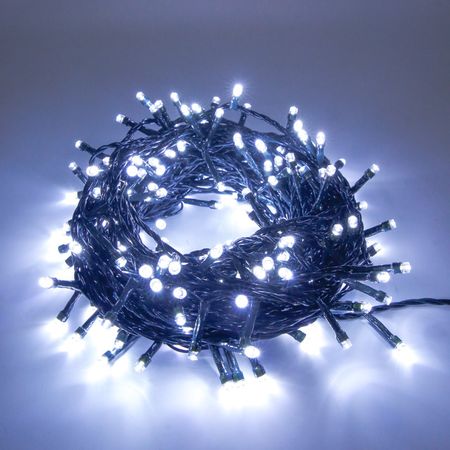 гирлянда MAXIJOY 5м 100LED холодный белый свет