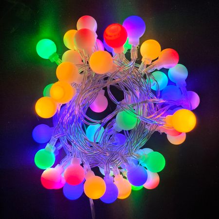 гирлянда MAXIJOY Шарики 5м 50LED мульти свет