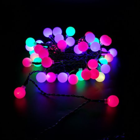 гирлянда MAXIJOY Шарики 10м 100LED мульти свет