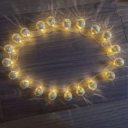 гирлянда MAXIJOY Диско-шар 1,5м 20LED теплый белый свет