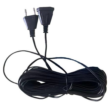 удлинитель MAXIJOY IP44 20м для гирлянд до 1200LED черный