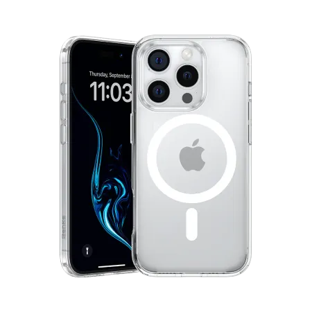Чехол-накладка Benks Lucent Pro MagSafe для iPhone 16 Pro Max пластиковый (прозрачный)