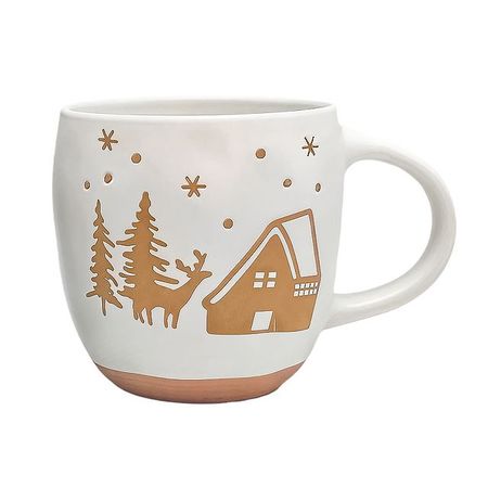 кружка ESPRADO Melindre Домик 580мл каменная керамика