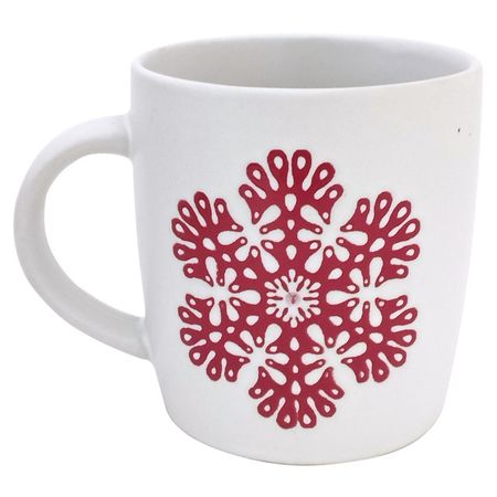 кружка Снежинка 400мл керамика