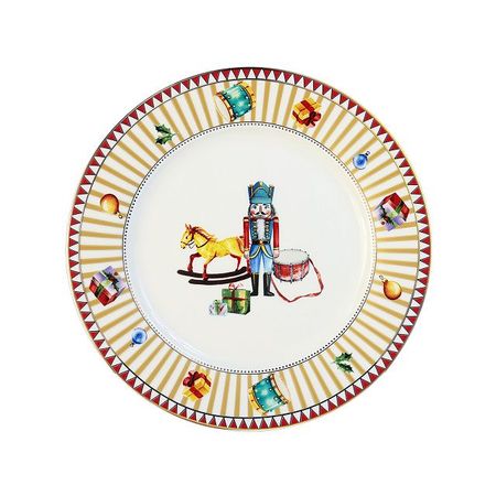 тарелка ESPRADO Diente 19см десертная фарфор золото