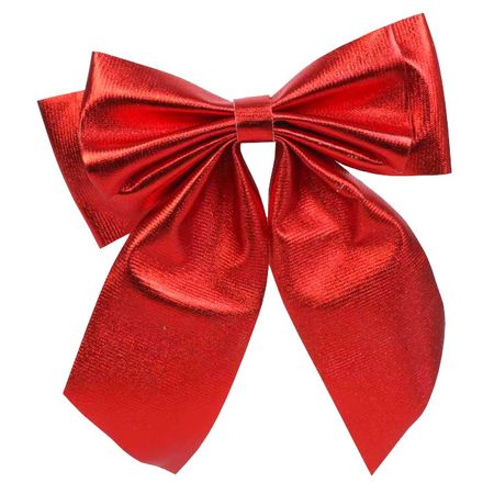 украшение MAXIJOY Бант 23х29см полиэстер красный