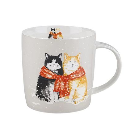 кружка ESPRADO Dobro Коты 340мл фарфор