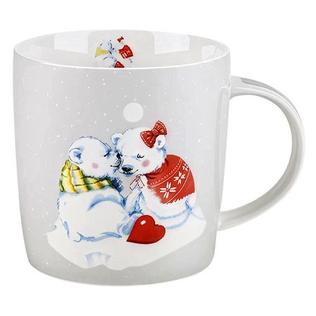 кружка ESPRADO Dobro Медведи 340мл, фарфор