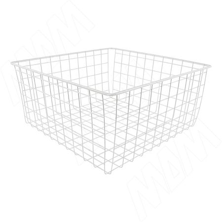 BASE Корзина сетчатая, 190х500х600 мм, белый (КС195060 БЕЛ)