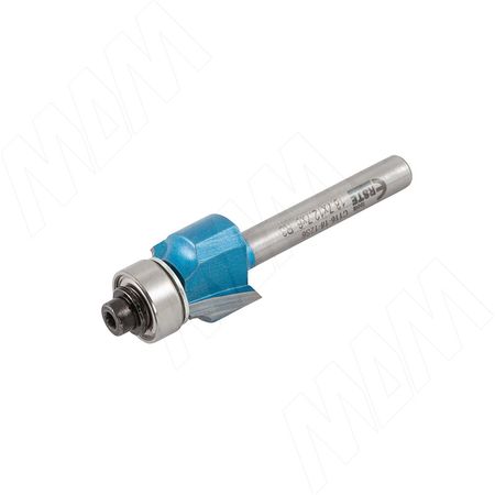 Фреза профильная с нижним подшипником D=18,7 H=12,7 S=6 Z=2 R1=3, подшипник 12,7 (C116-18-12S6)