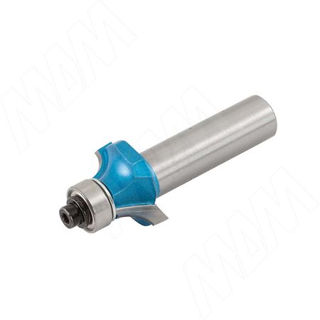 Фреза профильная с нижним подшипником D=25,7 H=11 S=12 Z=2 R1=6,35, подшипник 12,7 (C116-25-11S12)