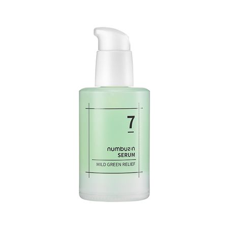 Сыворотка для лица NUMBUZIN NO. 7 Mild Green Soothing успокаивающая для глубокого увлажнения 50 мл