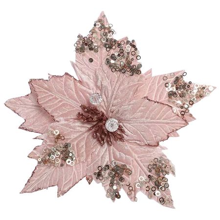 растение искусственное MAXIJOY Цветок 29см розовое полиэстер, металл