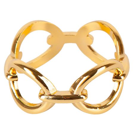 кольцо для салфеток NOUVELLE HOME Цепь 5х5х2,3см сталь золото