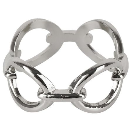 кольцо для салфеток NOUVELLE HOME Цепь 5х5х2,3см сталь серебро