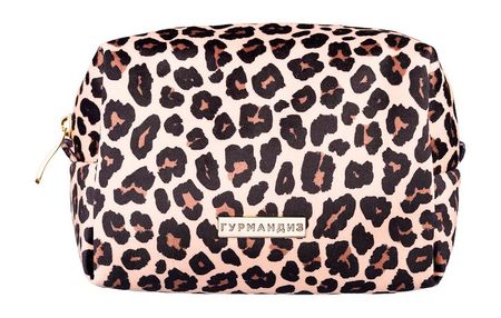 Гурмандиз Косметичка Леопардовая Квадратная лаура довер 101 идея на все случаи жизни