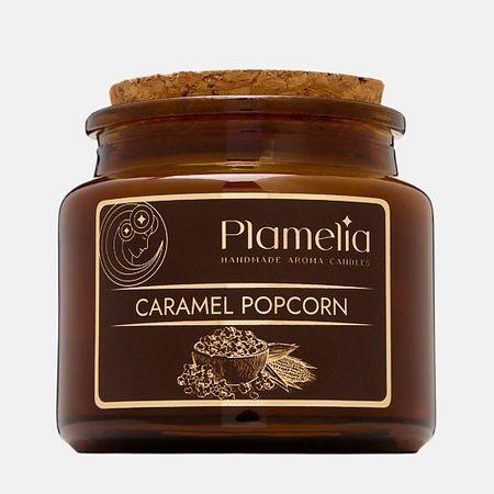 Свеча ароматическая PLAMELIA Свеча ароматическая Карамельный попкорн
