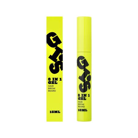 Гель для укладки волос и бровей GIS 3 в 1 бесцветный 15 мл