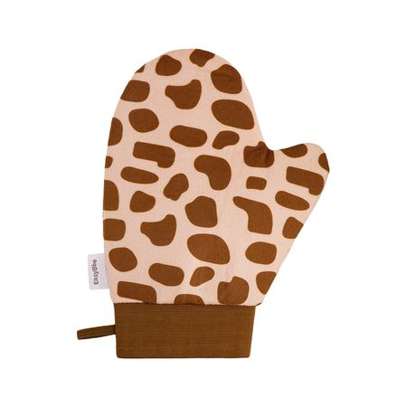 Мочалка-рукавица для тела EASYBEE SPA DAY для нанесения скраба и автозагара