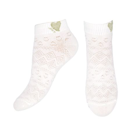 Носки TRENDY LOOK текстурные с сердцем белые one size андрей ткаленко нумерология код жизни как числа влияют на вашу судьбу