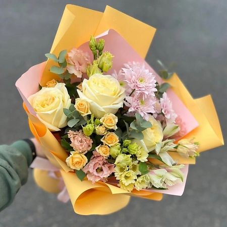 Букет живых цветов FLOWERTVER Букет с ароматными розами