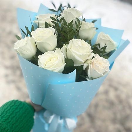 Букет живых цветов FLOWERTVER Голубое облако рваное облако стихотворения